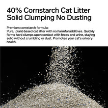 Load image into Gallery viewer, pidan Cat Litter White-Jade (Corn Starch) & Bentonite Mix, 4 Bags | Non-Flushable | PD1645M1