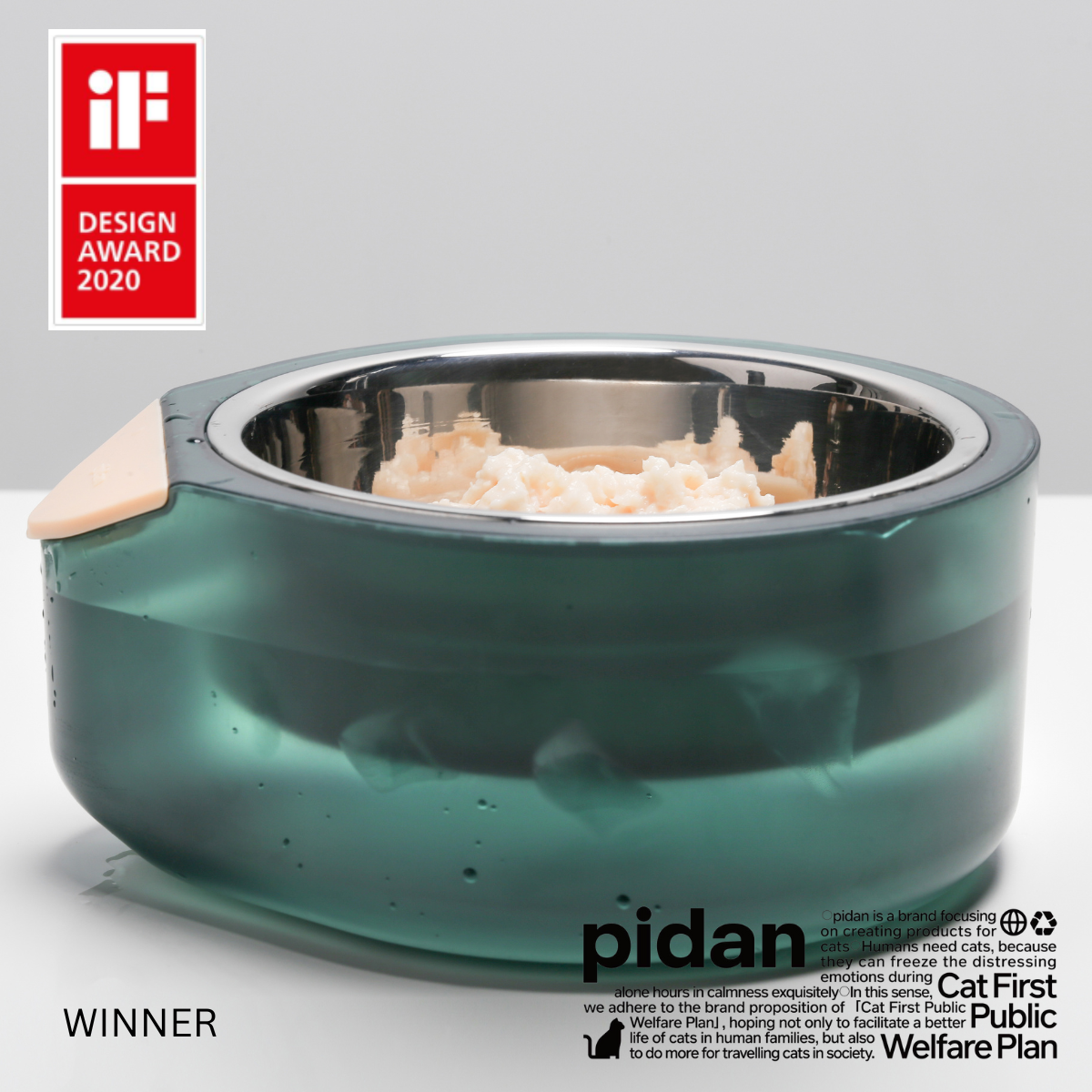 pidan Water Secret Cooling or Warming Pet Bowl
