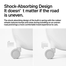 Load image into Gallery viewer, pidan Wheeled Pet Carrier-Ventilation Type