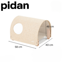 Load image into Gallery viewer, pidan Acrylic Cat Haven with Integrated Scratch Board and Felt-Covered Round Arch Roof | PD2018T2