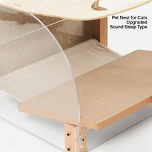 Load image into Gallery viewer, pidan Acrylic Cat Haven with Integrated Scratch Board and Felt-Covered Round Arch Roof | PD2018T2
