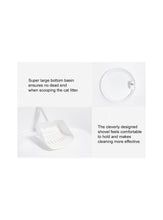 Load image into Gallery viewer, Igloo Cat Litter Box incl. litter scoop, White