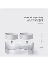 Load image into Gallery viewer, pidan "S-type" Tilted Cat Double Bowl