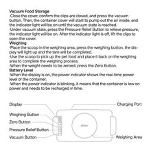 Load image into Gallery viewer, pidan Vacuum Pet Food Container with Weight Scale
