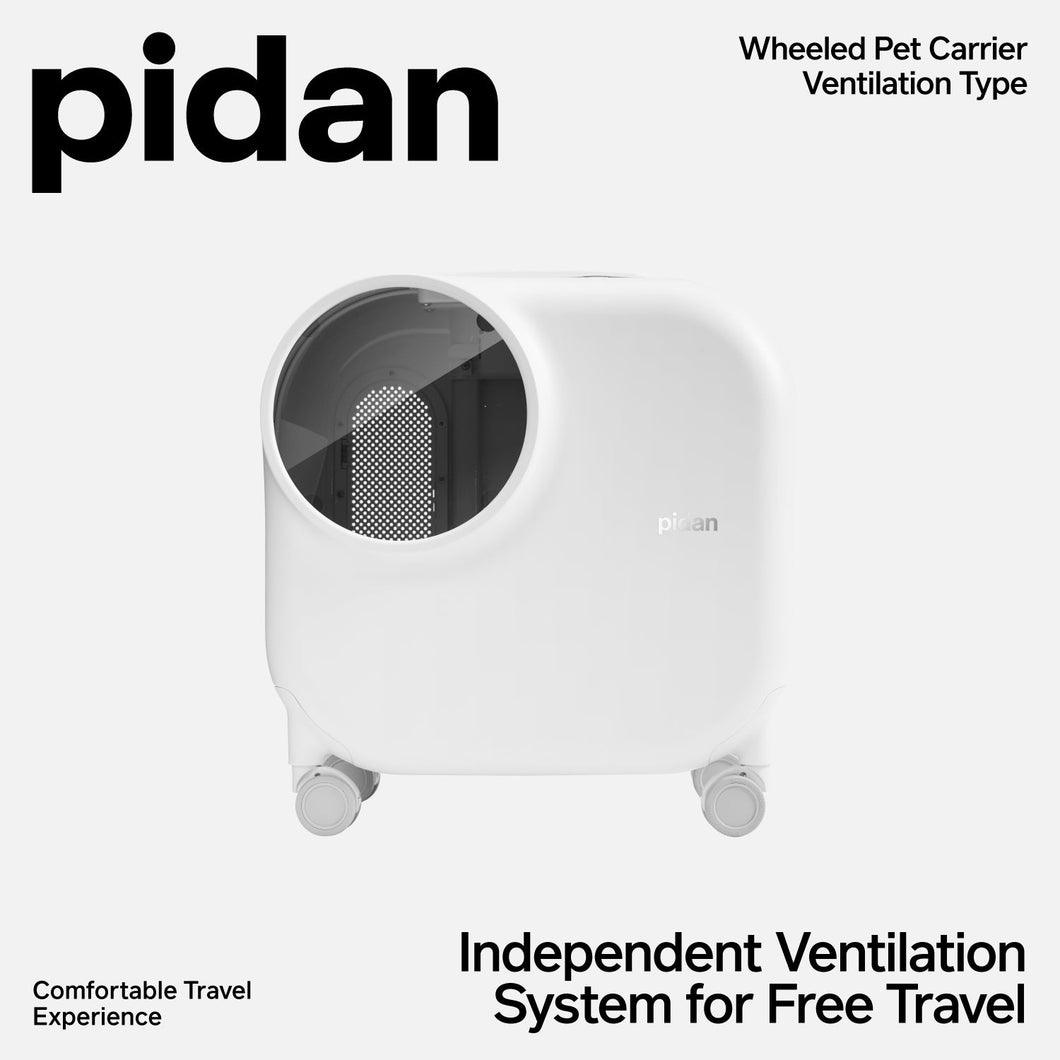 pidan Wheeled Pet Carrier-Ventilation Type