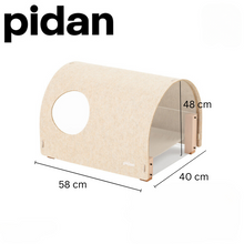 Load image into Gallery viewer, pidan Acrylic Cat Haven with Integrated Scratch Board and Felt-Covered Round Arch Roof | PD2018T2
