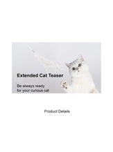 Load image into Gallery viewer, pidan Long Cat Teaser Wand, Grey
