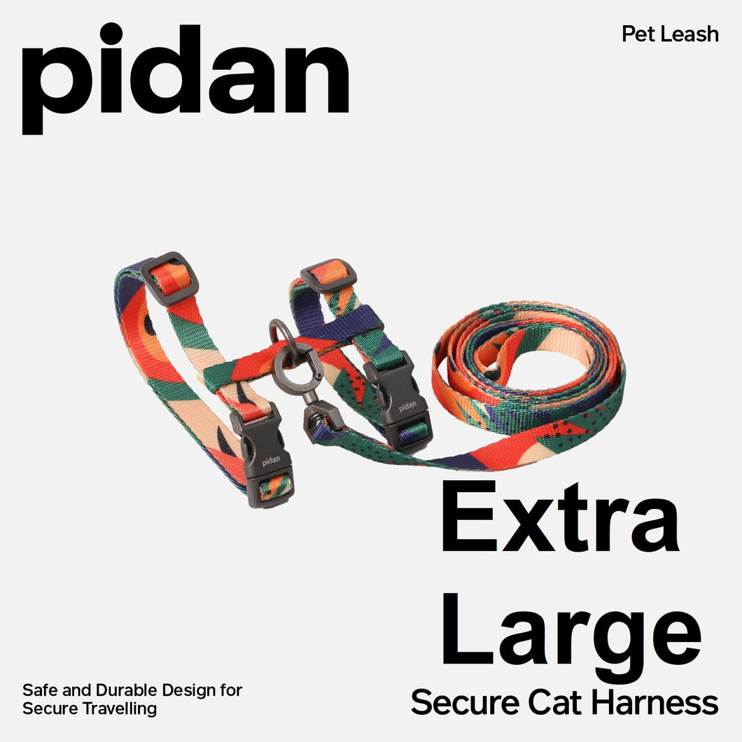 pidan Cat Harness and Leash Set, Extra Large | PD2950BX